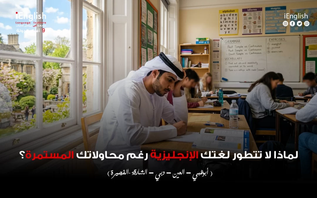 تتطور لغتك الإنجليزية