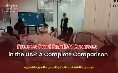 Free vs Paid English Courses in the UAE: A Complete Comparison